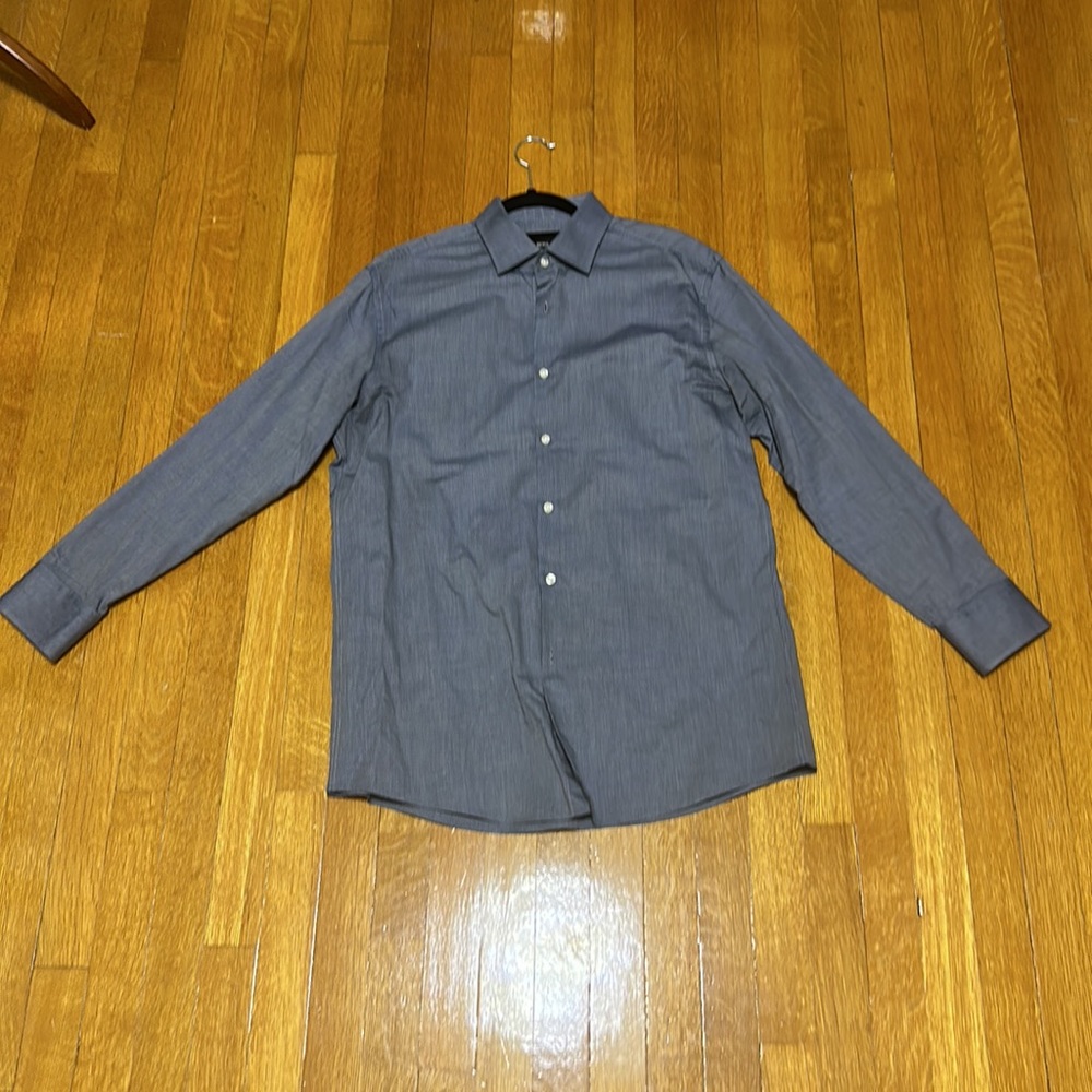 Hugo Boss sharp fit button down shirt